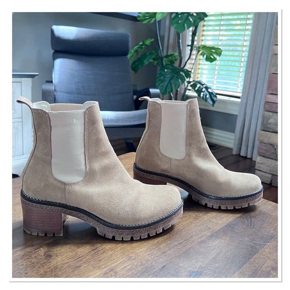 CRUZA TENDENCIA Suede Chelsea Boots - Picture 5 of 11